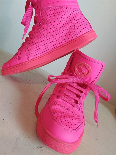 cheap gucci neon sneakers|Gucci sneakers new collection.